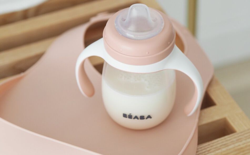 Bavaglino silicone rosa