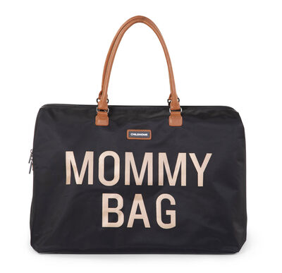 Childhome Mommy Bag - Black/Gold