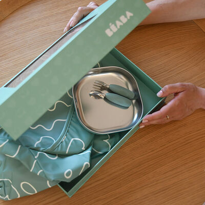 Mon premier coffret repas - Vert sauge