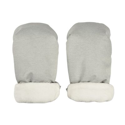 Guantes forrados cochecito heather grey