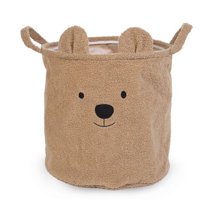 Basket 40x40x40cm Teddy brown