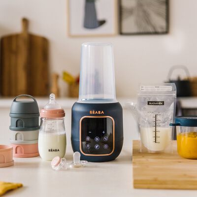 MULTI MILK BABY BOTTLE & JAR WARMER - MIDNIGHT BLUE