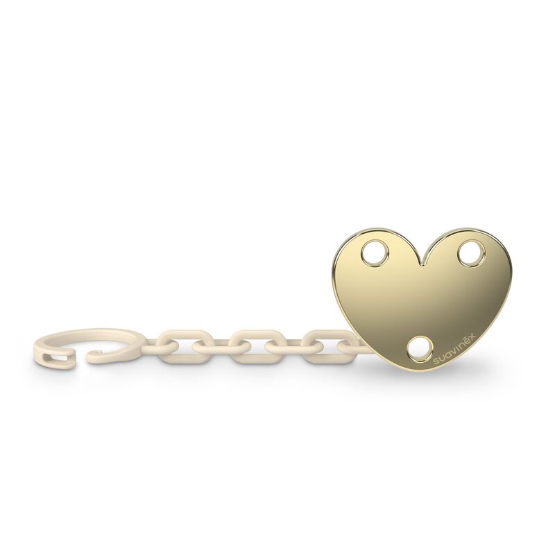 Schnullerhalter BIJOU  Beige