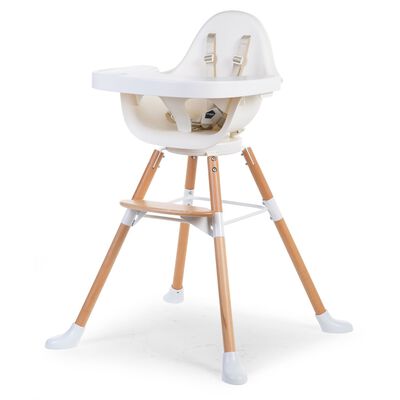 Childhome Evolu One.80° High Chair - White