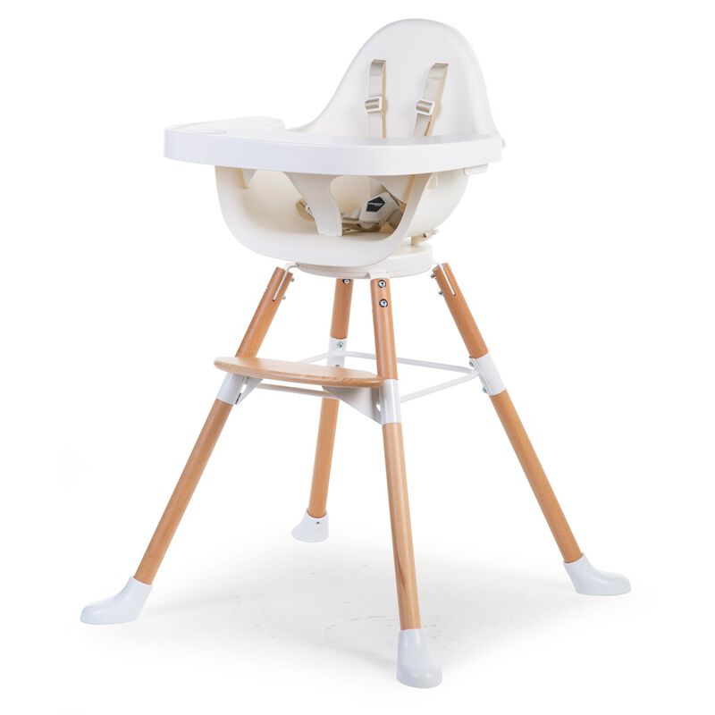 Childhome Evolu One.80° High Chair - White