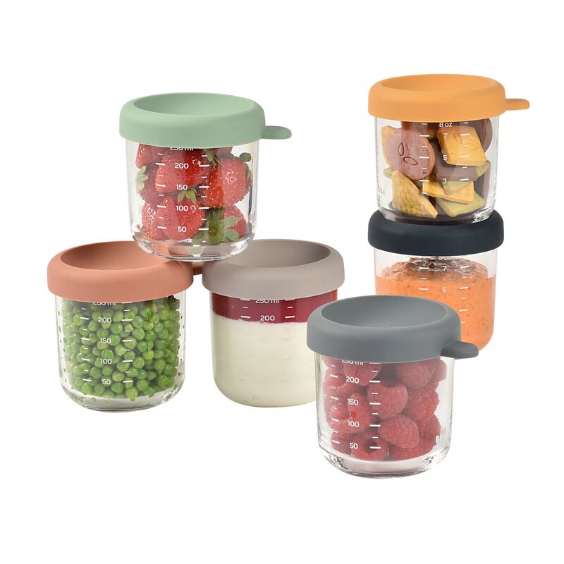 Coffret 6 portions verre 250ml Sunrise (Béaba) - Image 16