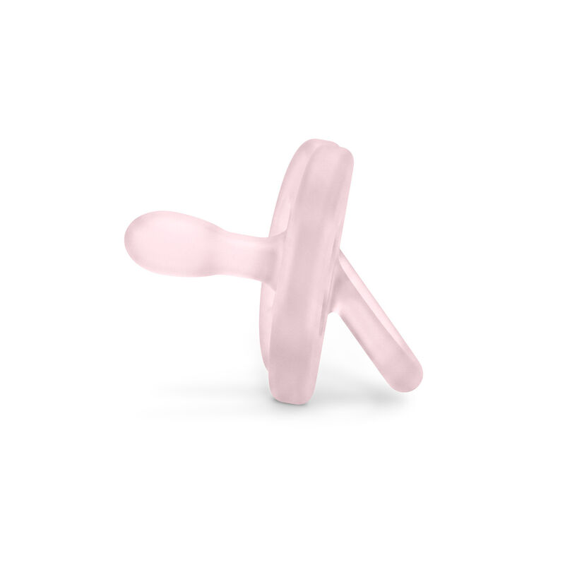 Succhietto Smoothie SX Pro 0-6M Glow in the Dark (Interamente in silicone) - Pink