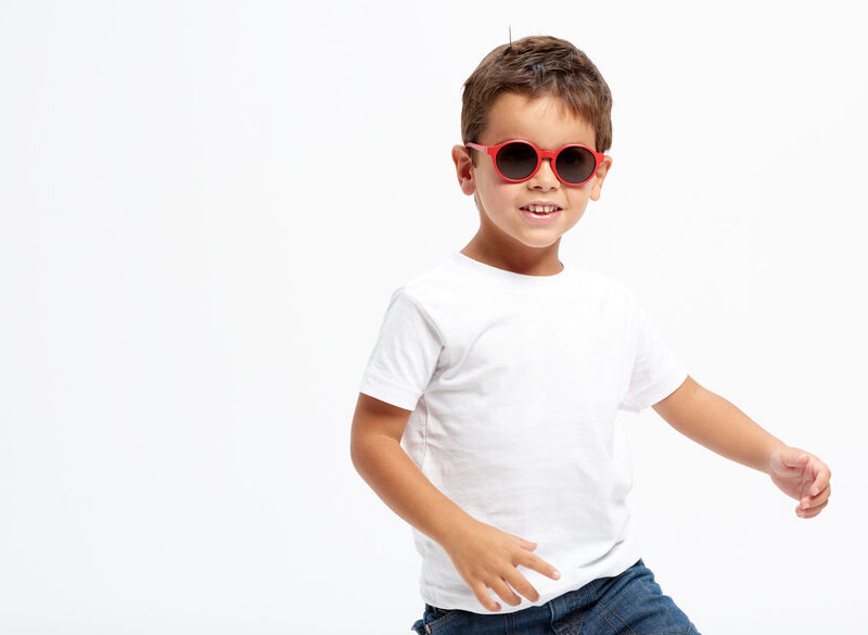Sunglasses 2-4 years merry poppy red