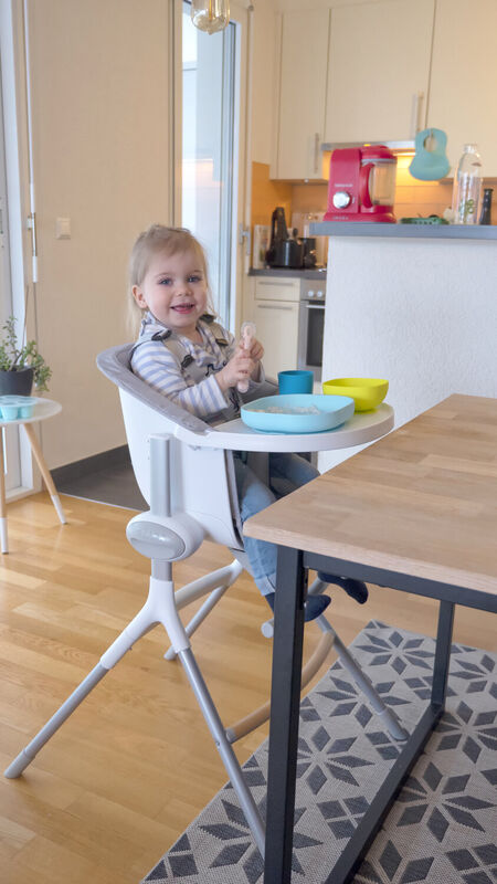 Seat for Up and Down High Chair grey