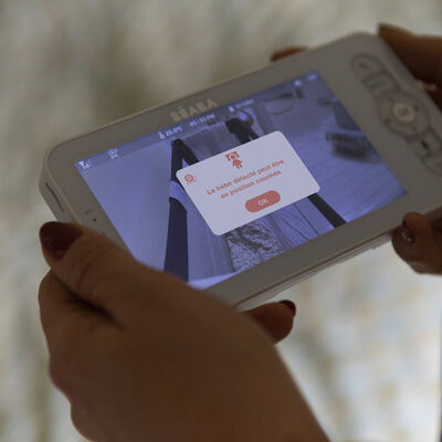 Baby monitor video Zen Smart AI - Bianco