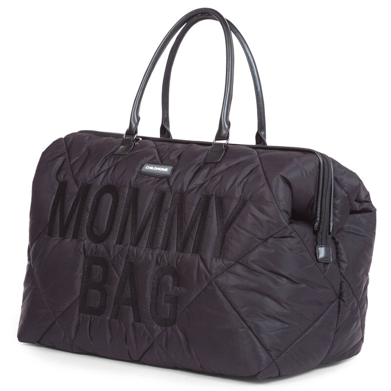 Childhome Mommy Bag - Puffered Black 4.0