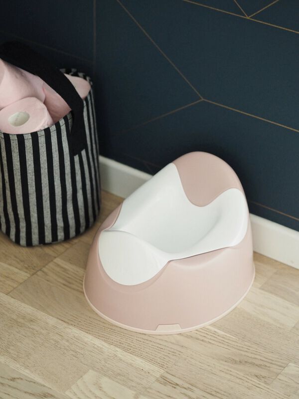 Pot ergonomique Vieux rose