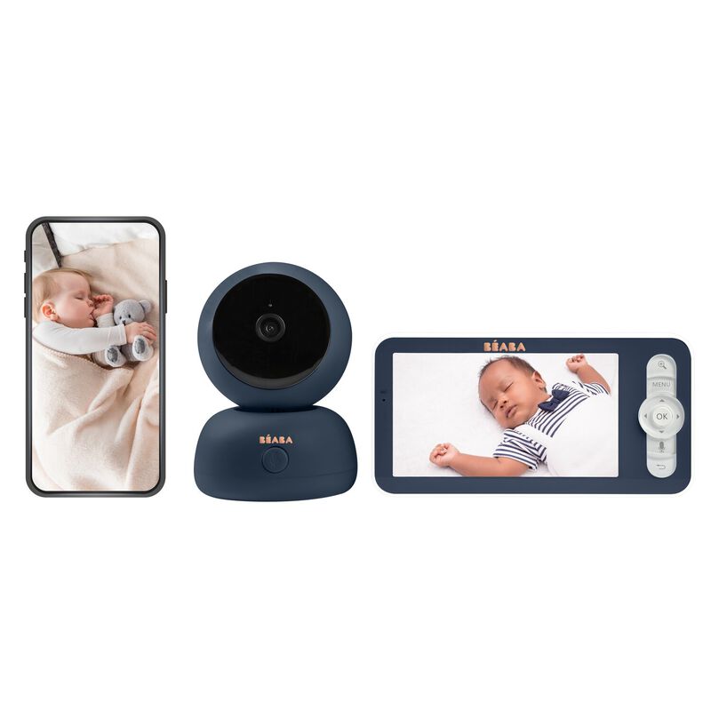 Zen Premium Baby Monitor with Camera night-blue