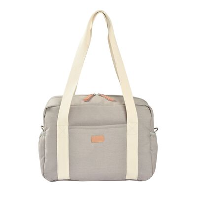 Bolso cambiador Paris pearl grey
