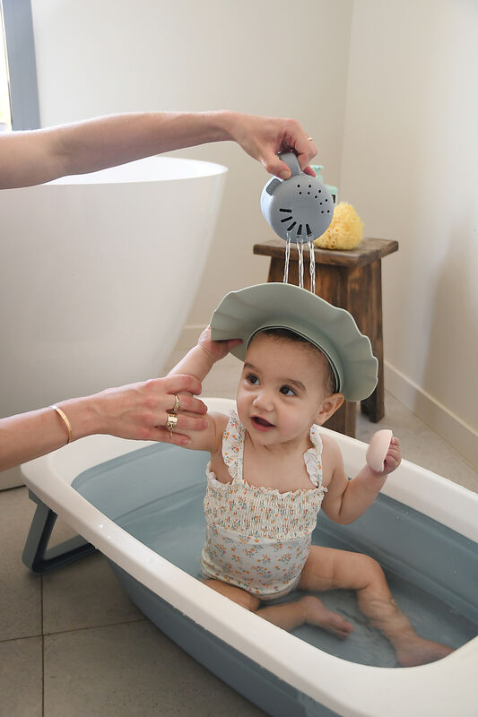 Rince t&ecirc;te silicone Galet
