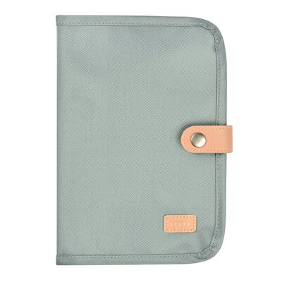 Prot&egrave;ge carnet de sant&eacute; Vert sauge