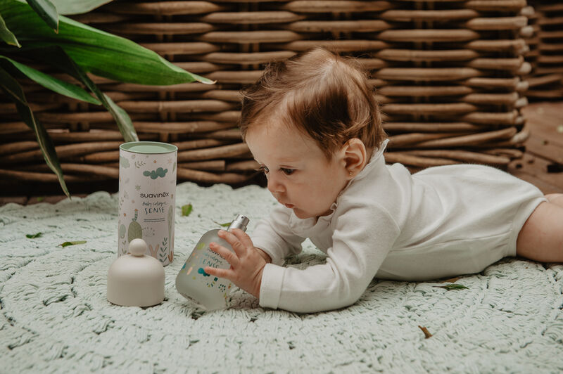 Baby Cologne Sense geschenkset met pluchen speeltje