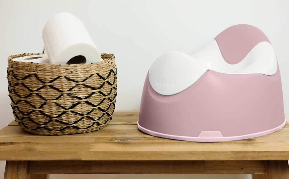 Ergonomisch potje old pink
