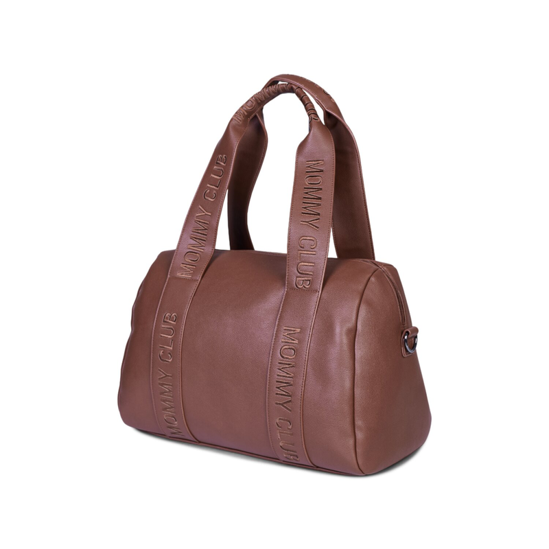 Mommy Club  Sac &agrave; Langer - Signature - Simili - Dark Brown