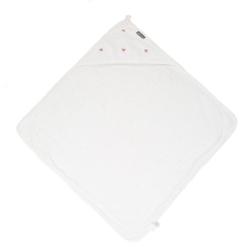 Cape De Bain + Gant - 80x80 Cm - Jersey - Hearts