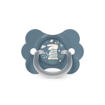 Ciuccio Butterfly SX Pro 6/18M decorato Wonderland - Bunny Blue