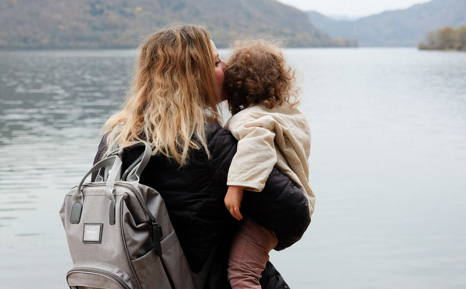 Bolso cambiador Wellington heather grey