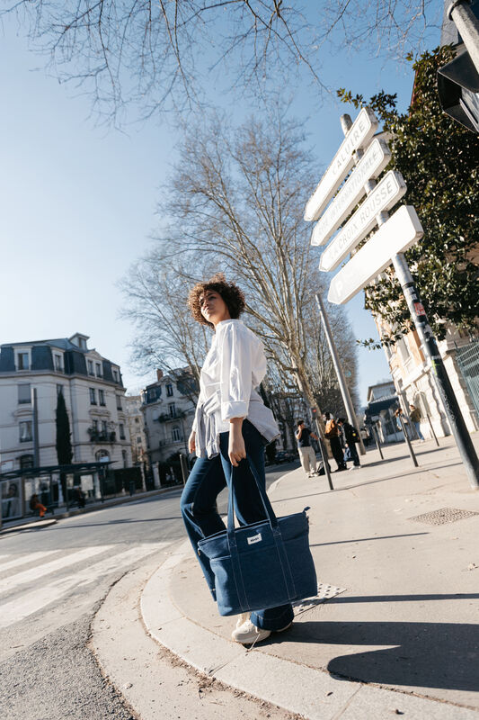 Wickeltasche Madrid - Denim