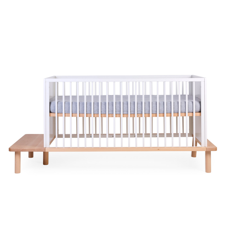 5 in 1 Adjustable EVOBED Cot baby / torddler bed 70x140cm 3 positions in height use from 0 - 6 Y