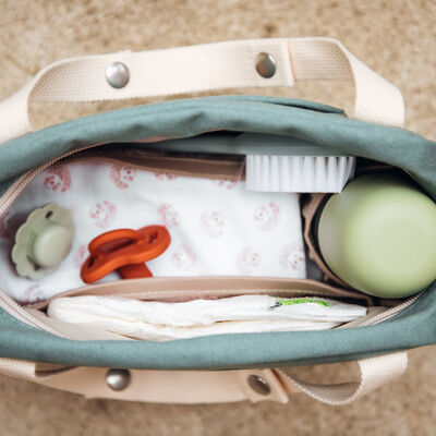 Kinderwagen Organizer Mini Paris SAGE GREEN