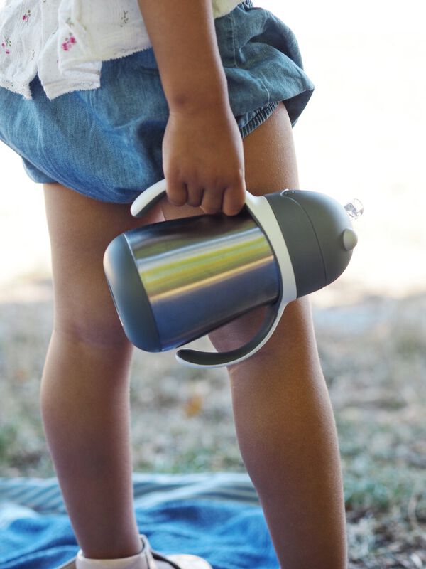 Stainless Steel Straw Cup 8.5 fl. oz. mineral grey