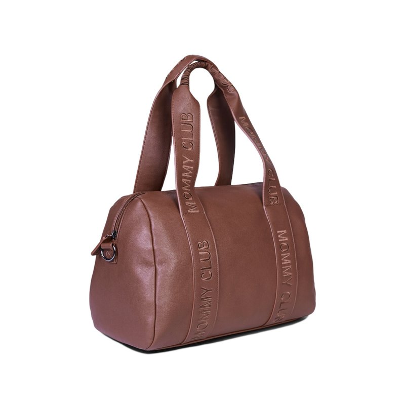 Mommy Club  Sac &agrave; Langer - Signature - Simili - Dark Brown