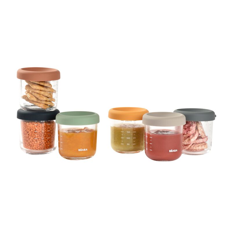 Coffret 6 portions verre 250ml Sunrise (Béaba) - Image 12