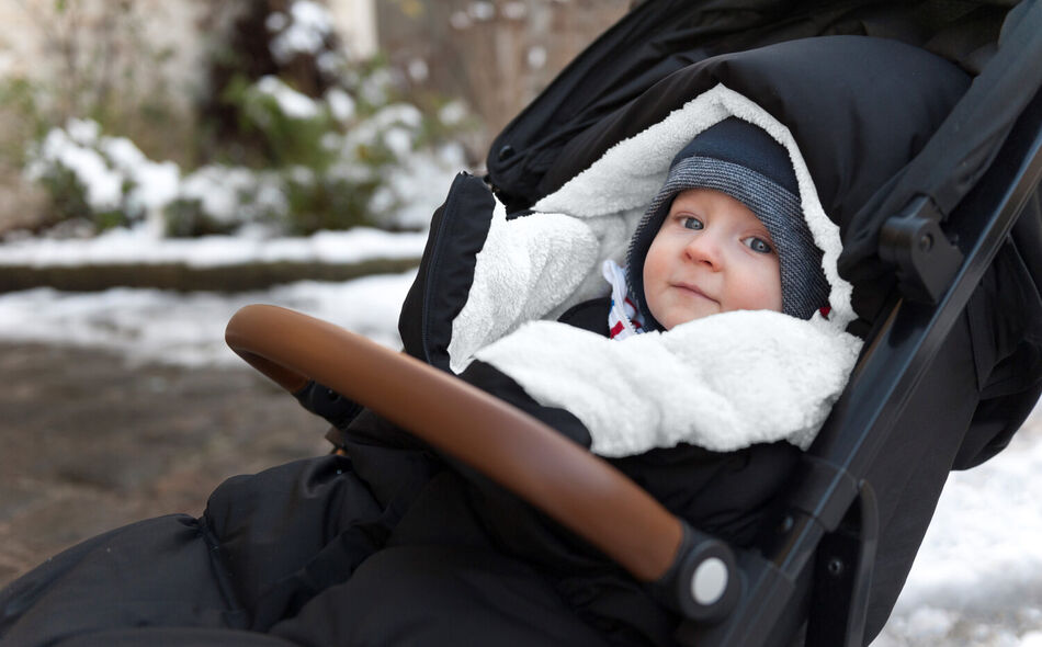 BEABA Stroller Muffs- Black