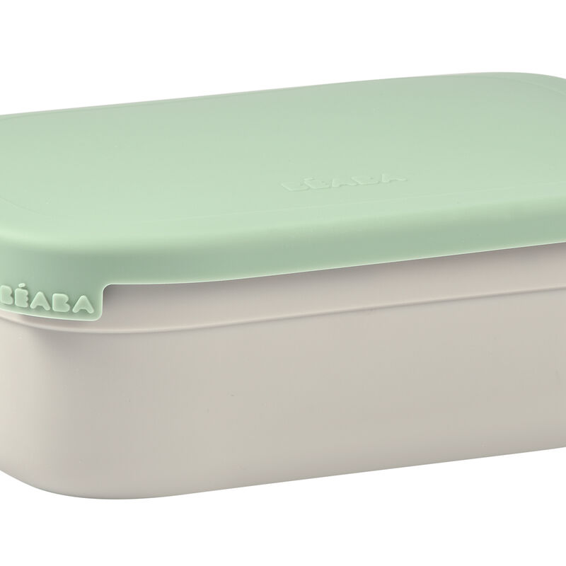 BEABA Stainless Steel Lunch Box - Sage - Béaba USA