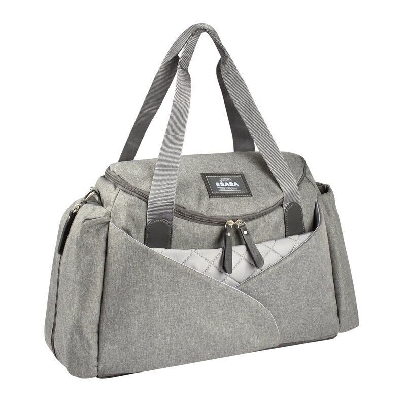 Sydney Diaper Bag - heather grey