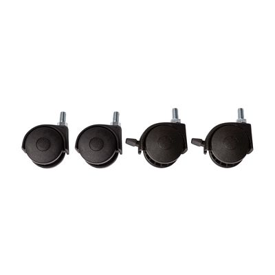 Juego de ruedas 4 piezas - Negro