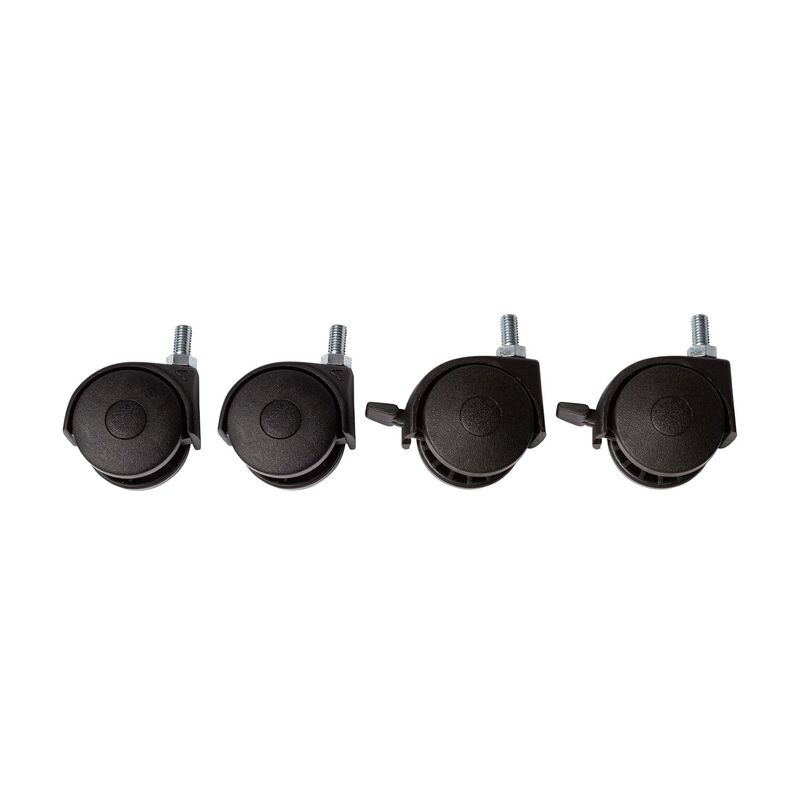 Set de roues 4 pcs - Noir