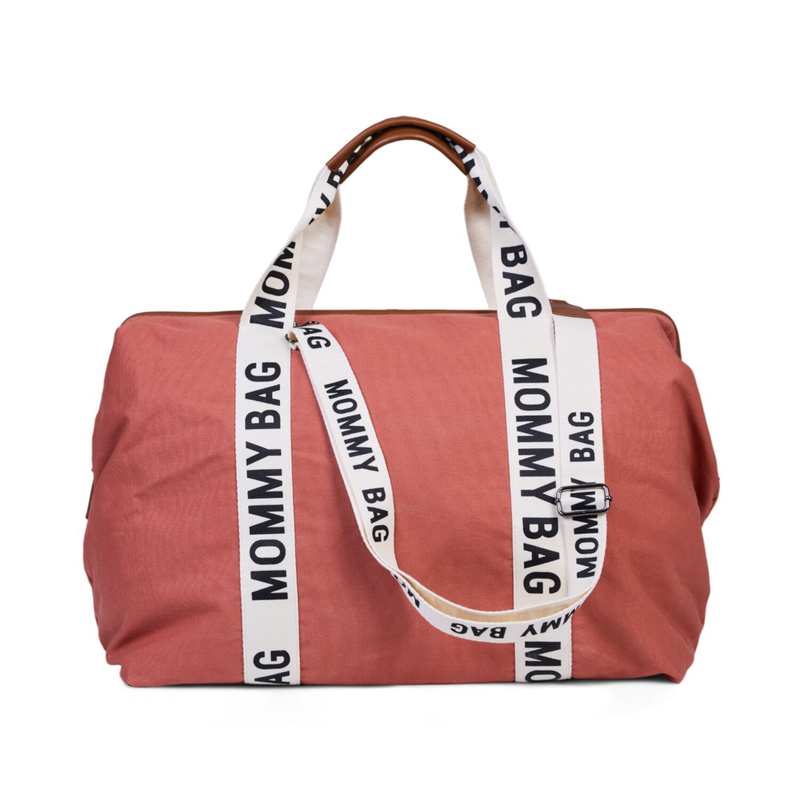 Mommy Bag ® Sac A Langer – Signature - Toile - Terracotta (Childhome) - Image 6