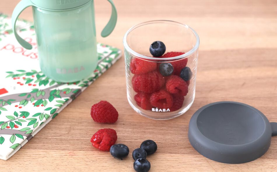 Glass Baby Food Jar 250ML - Mineral 