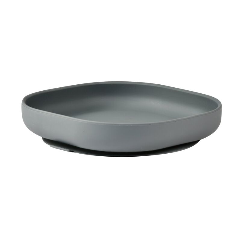 Assiette silicone ventouse Vert sauge