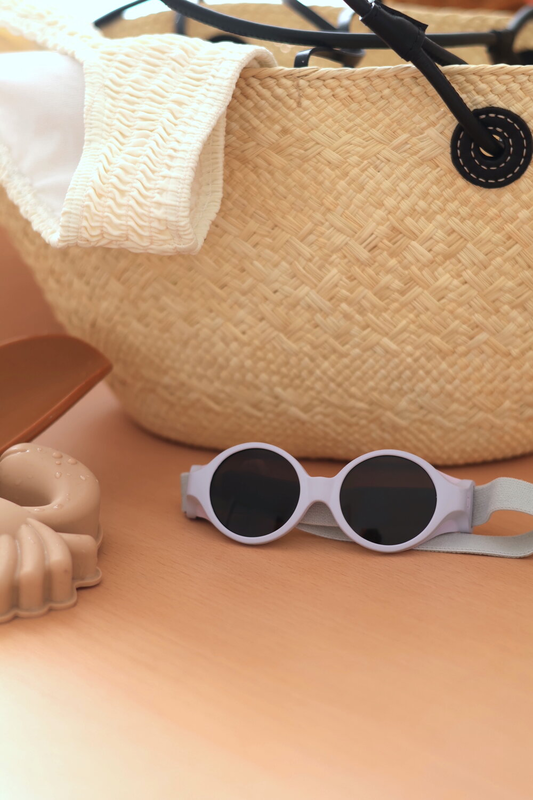 Newborn Strap Sunglasses 0-9m - Lilac