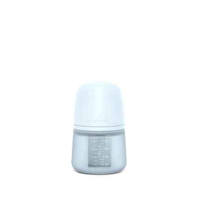 Biberon in silicone Colour Essence con tettarella SX Pro 120 ml flusso S - Ice Water