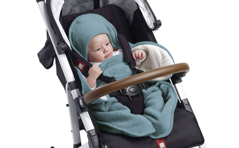 Babynomade&reg; Doppelfleece baltic blue