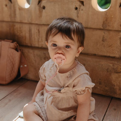 Sucette r&eacute;versible SX Pro 0/6M Wonder - Vert doux 