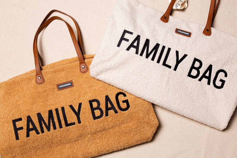 Family Bag Sac A Langer - Teddy Ecru