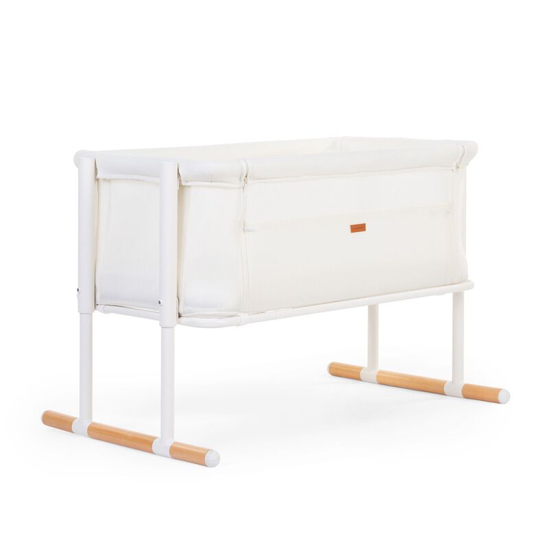 Evolux Beistellbett - Natur Wei&szlig;
