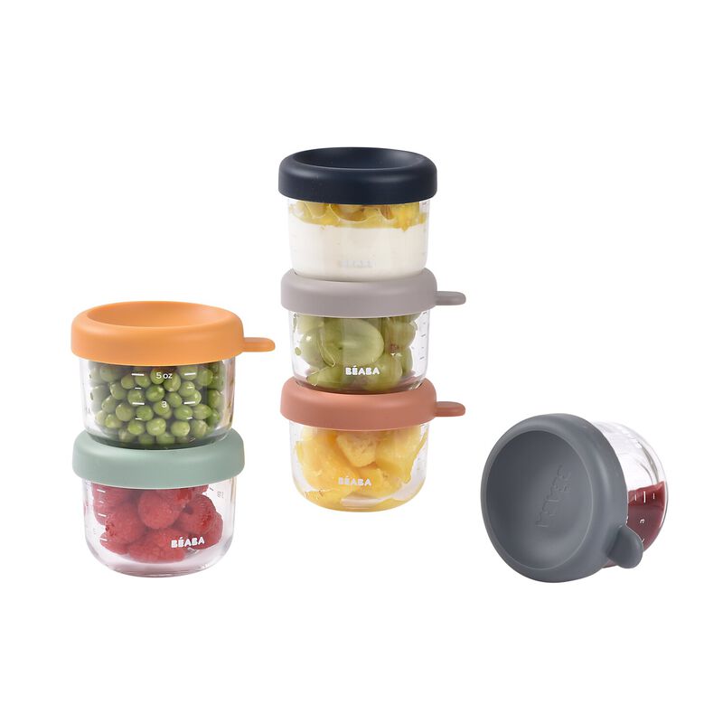 Set 6 portions verre 150 ml SUNRISE COLORMIX (Béaba) - Image 9
