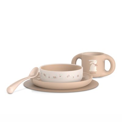 Essensset +6m - Bunny Pink