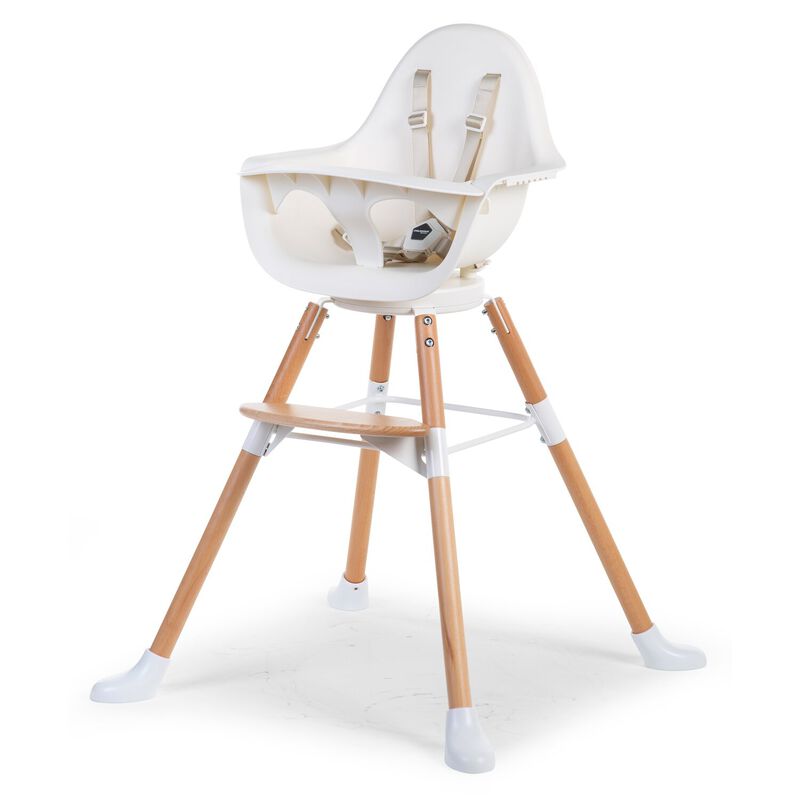Childhome Evolu One.80° High Chair - White