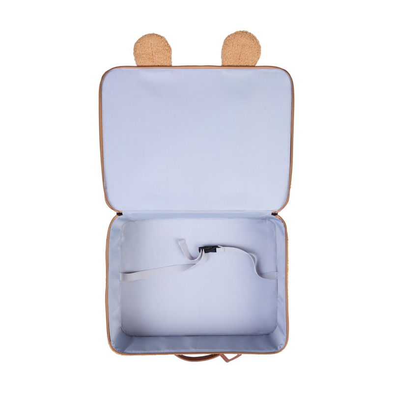 Suitcase Mini Traveller Teddy brown
